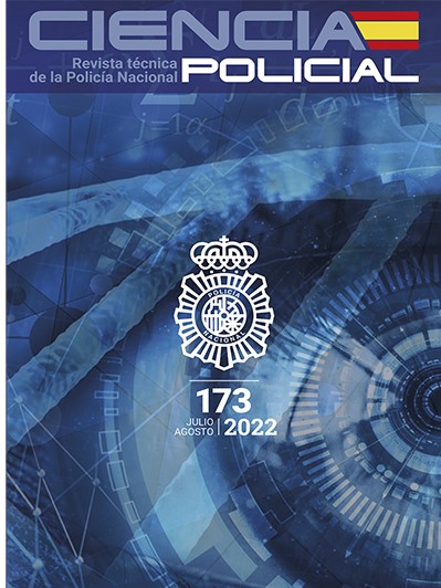 Portada de Revístaa Ciencia Policial