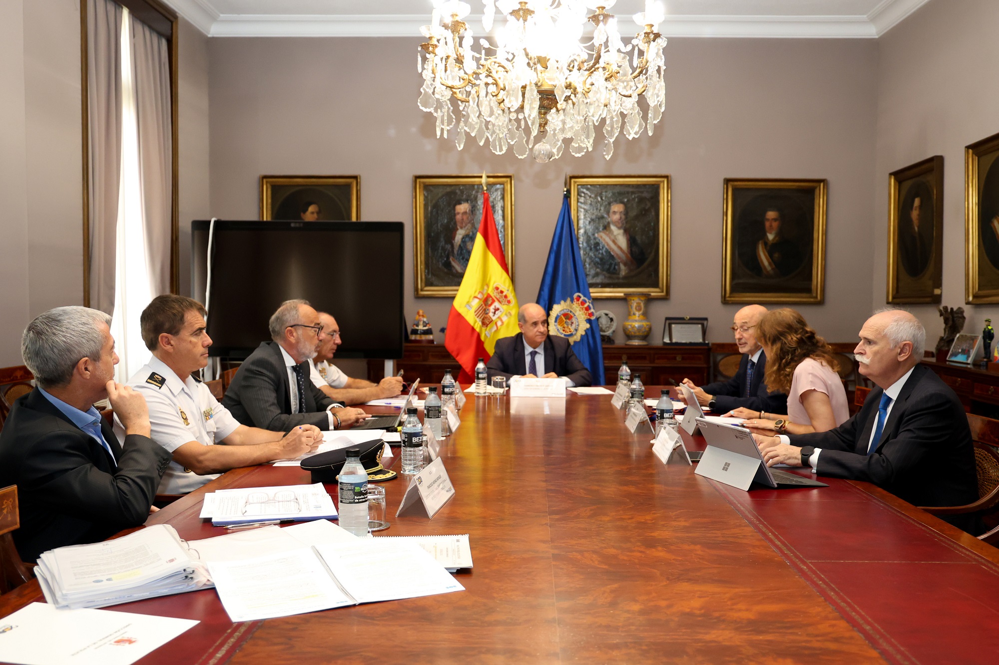 Membres del Consell Rector reunits