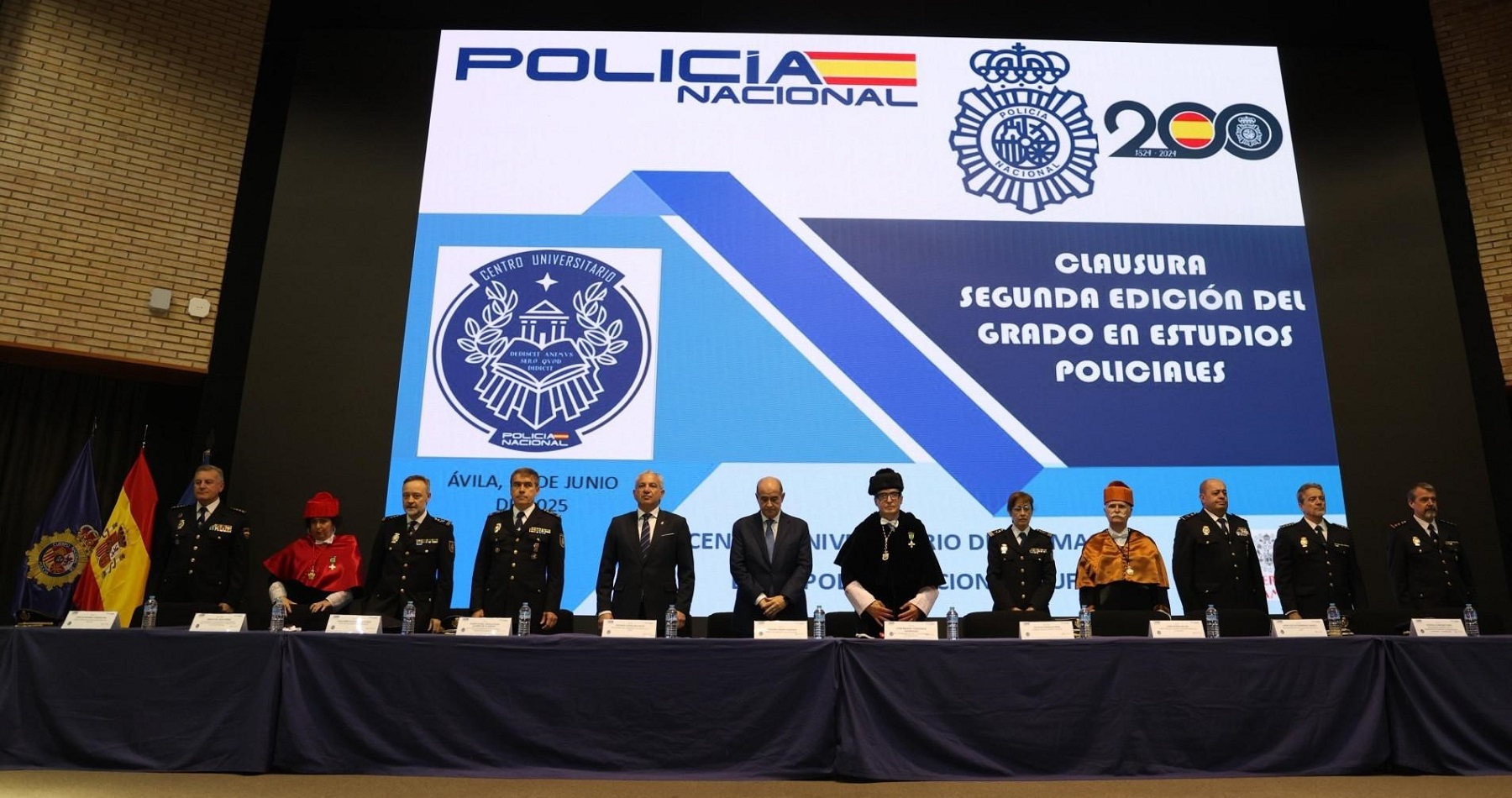Inauguration du IIe Congrès sur les sciences policières. Inauguration du IIe Congrès sur les sciences policières.